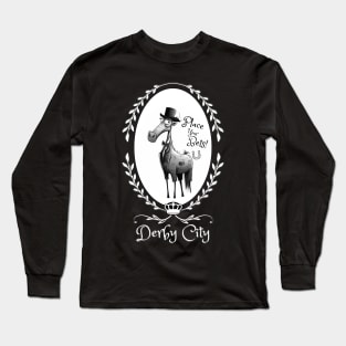 Derby City Collection: Place Your Bets 1 (Black) Long Sleeve T-Shirt